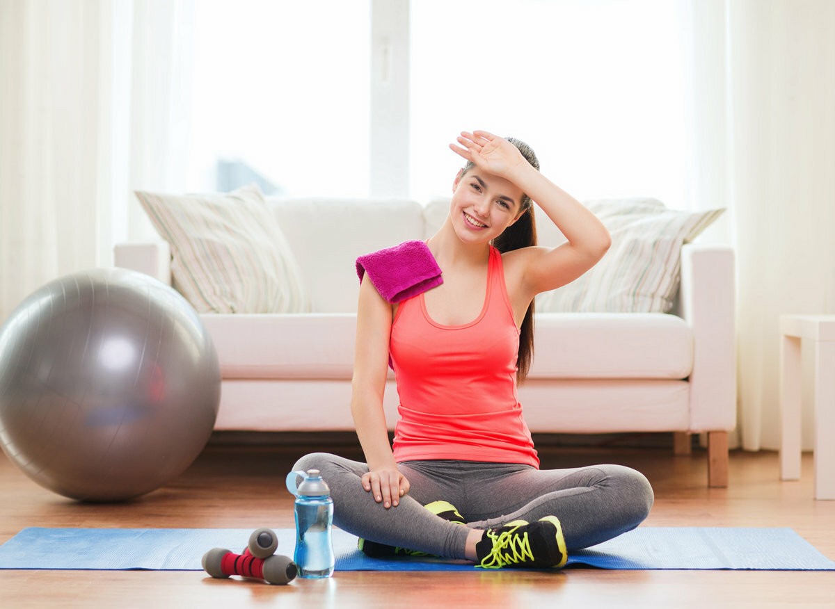 Morning Workout woman